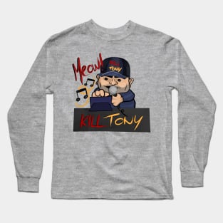 Brian Redban From Kill Tony Illustration (Navy Blue) Long Sleeve T-Shirt